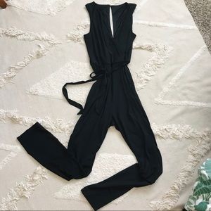 BEBE Black Jumpsuit